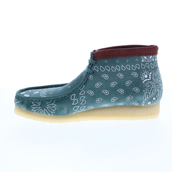 Clarks Mens Wallabee Boot Green Boots (NWT) - Picture 5 of 7